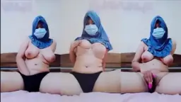 Jilboobs Biru Tergoda Mengocok Memek