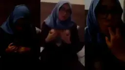 Jilboobs Ngocok Depan Suami, Minta Digojlok Sampai Muncrat.