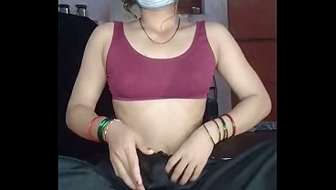 Cowgirl Gaya India: Suami Bikin Bhabhi Merintih Keras Dengan Bahasa Hindi