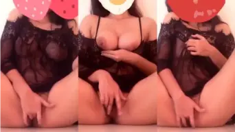 Si Cantik Baju Tembus Pandang, Sange Berat Minta Dientot