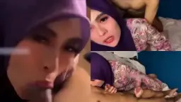 Terbaru! Diyana Sakura Hijab Ngewe Sambil Ngentot Mulut