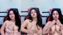 Aqila Chibel Remas Toket Gede Brutal, Bikin Muncrat Sange