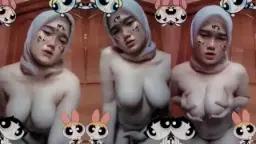 Remas Susu Rayud Hijab Sampe Muncrat Basah