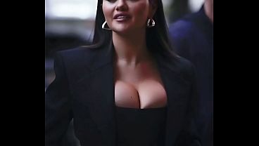 Selena Gomez Nundukin Pantatnya, Bikin Liur Netes (buatan Ai)